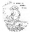 Drawing of Old Benjamin Bunny